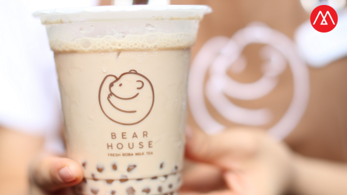 BEARHOUSE Fresh Boba Milk Tea