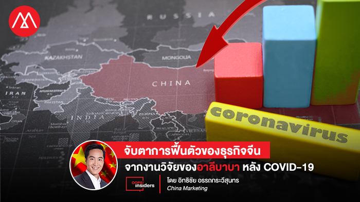 จับตา การฟื้นตัวของธุรกิจจีน จากงานวิจัยของอาลีบาบา หลัง COVID-19